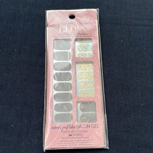 DASHING Diva Gloss Ultra Shine Gel Palette 34 Nail Strips GS54 ALL LINED UP